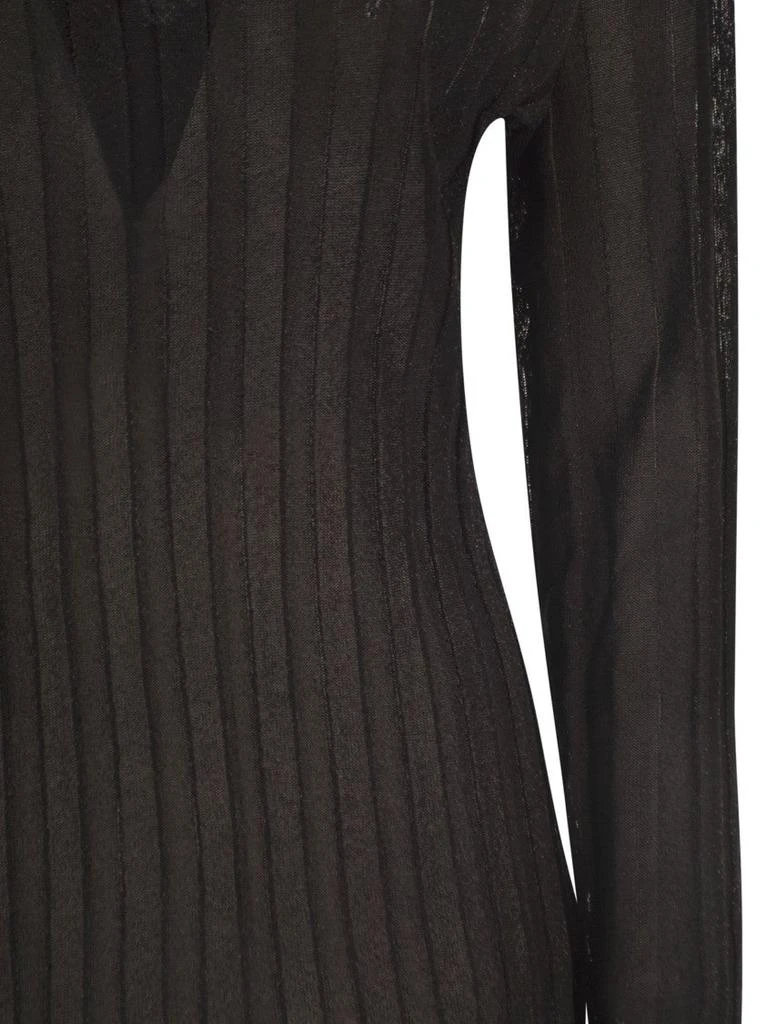 Fabiana Filippi Lurex Hooded Jumper 4