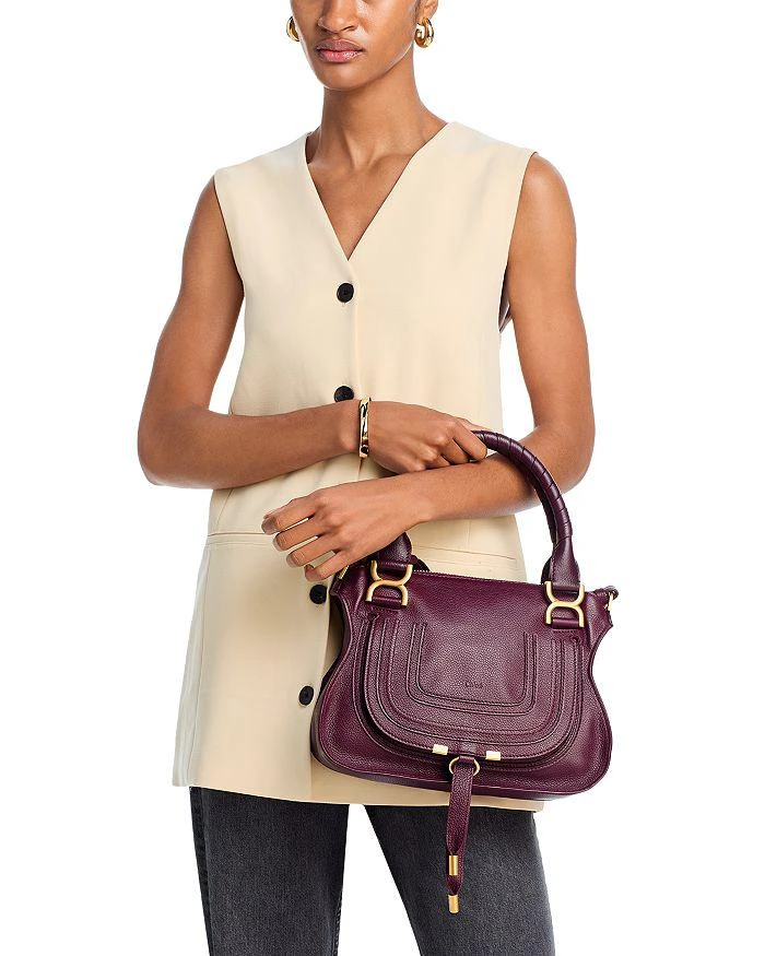 Chloé Marcie Small Leather Satchel 2