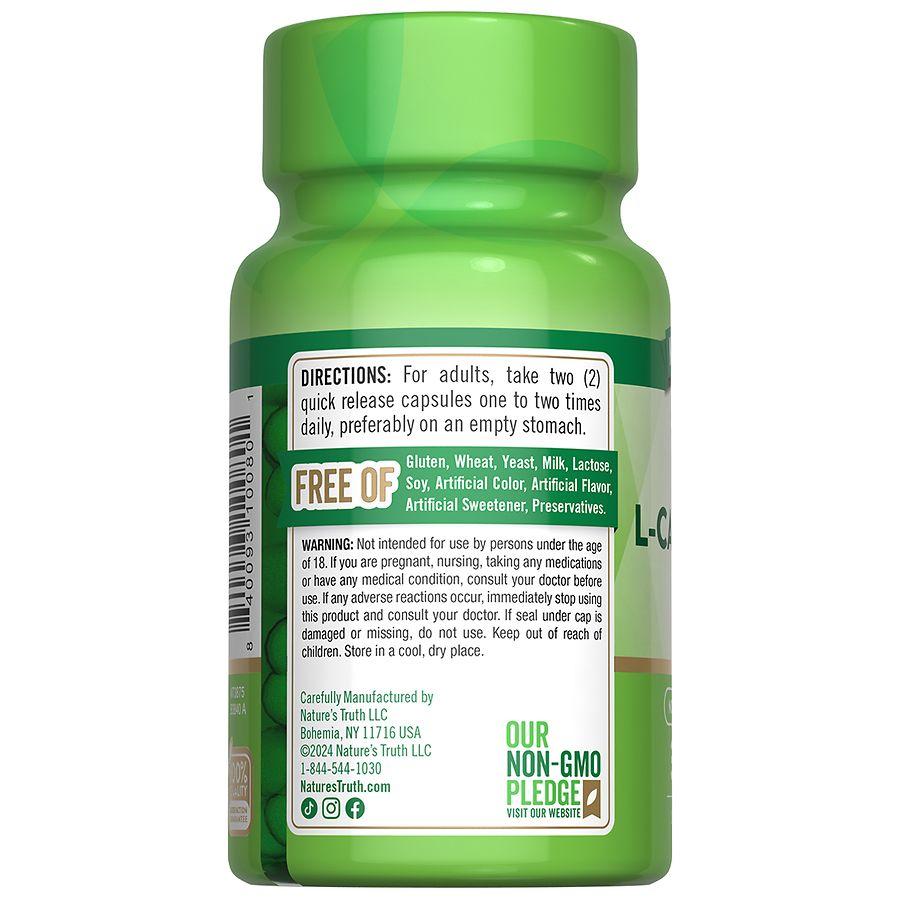 Nature's Truth Acetyl L-Carnitine HCL Capsules