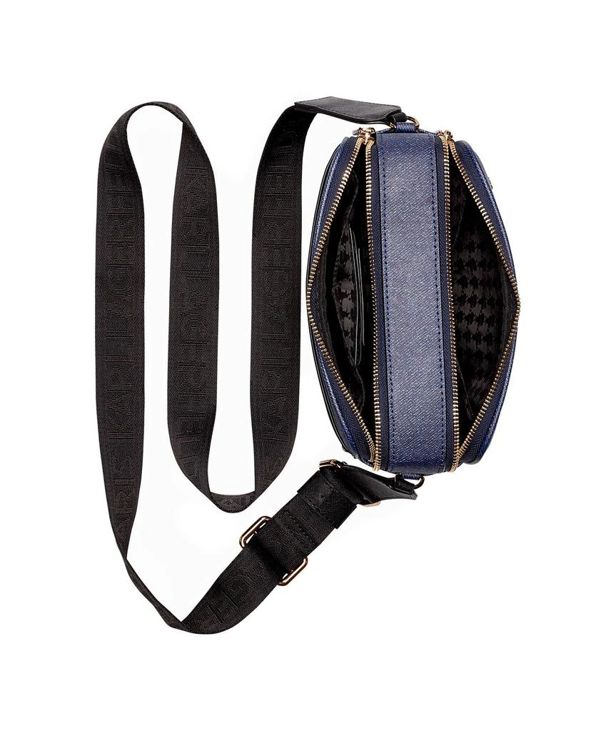 Karl Lagerfeld Paris MAYBELLE DENIM CROSSBODY WITH PINS 4
