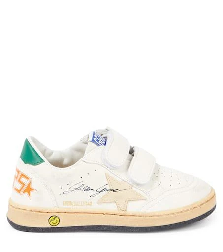 Golden Goose Ballstar printed leather sneakers 4