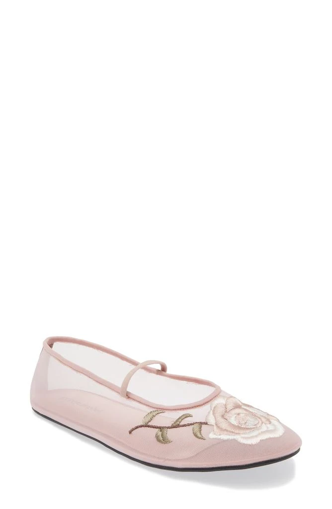 Jeffrey Campbell Swan Flower Mary Jane Flat 1