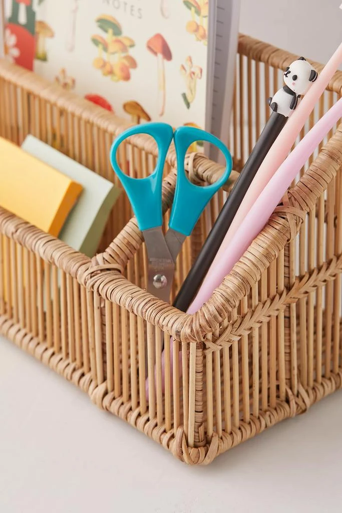 Irawaddy Irawaddy Rattan Desk Organizer 4