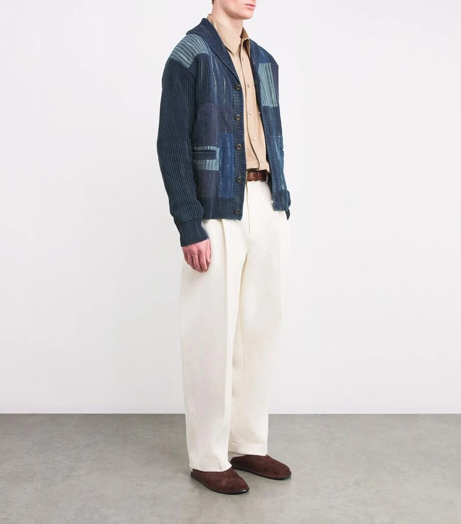 Ralph Lauren Cotton Patchwork Cardigan 2