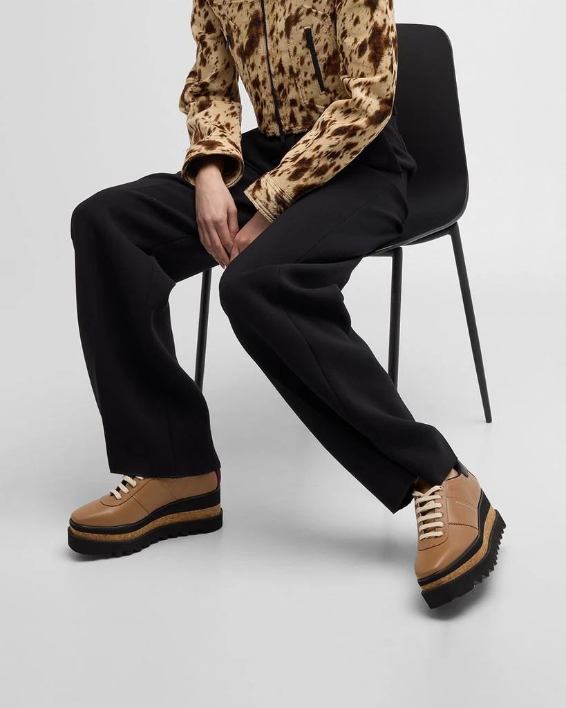 Stella McCartney Sneakelyse Vegan Logo Platform Loafers 2