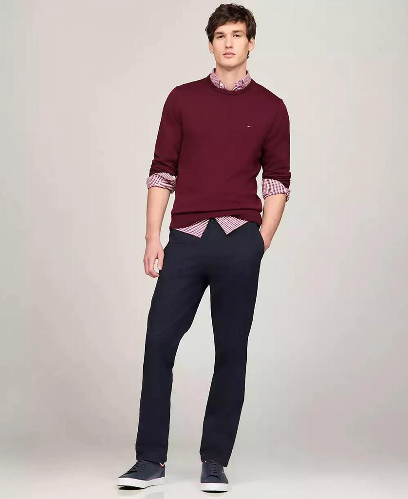 Tommy Hilfiger Men's Essential Solid Crew Neck Sweater 4