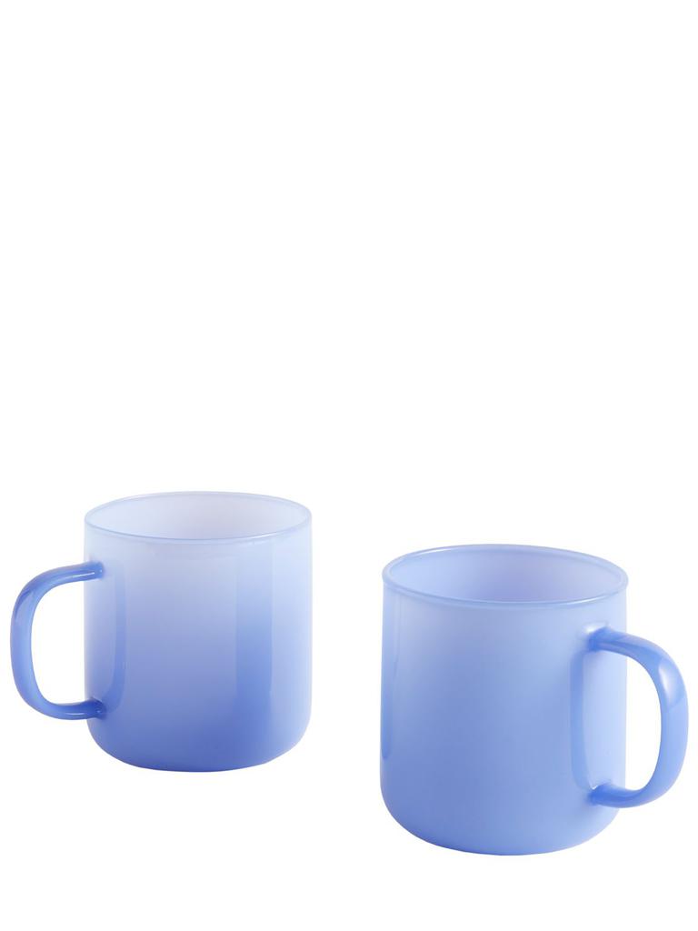 HAY Set Of 2 Borosilicate Mugs