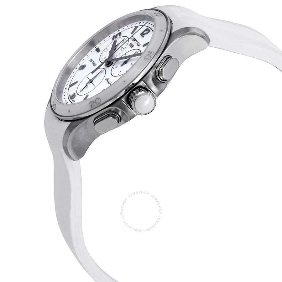 Certina DS First Lady Chronograph White Dial Ladies Watch C030.217.17.017.00 2