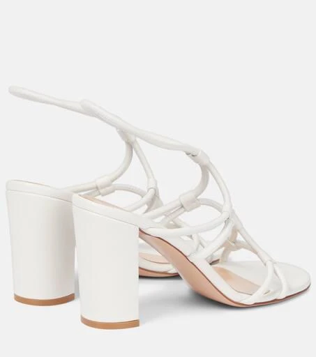 Gianvito Rossi Cage 85 leather sandals 2