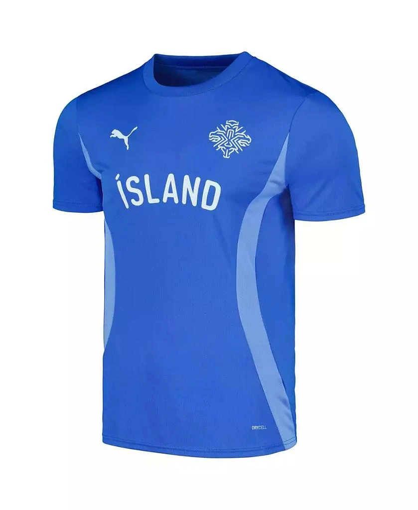 Puma Men's Blue Iceland National Team 2024 Pre-Match Jersey 2
