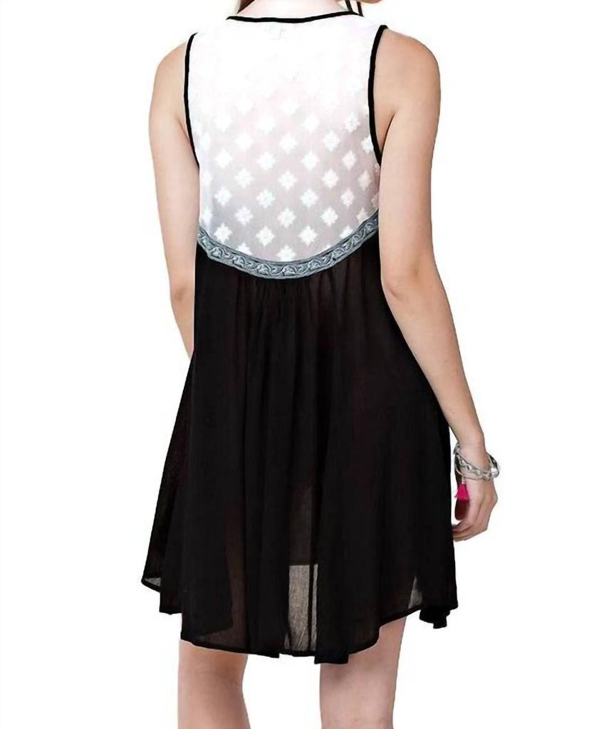 Kori Kori - Mesh Embroidered Dress