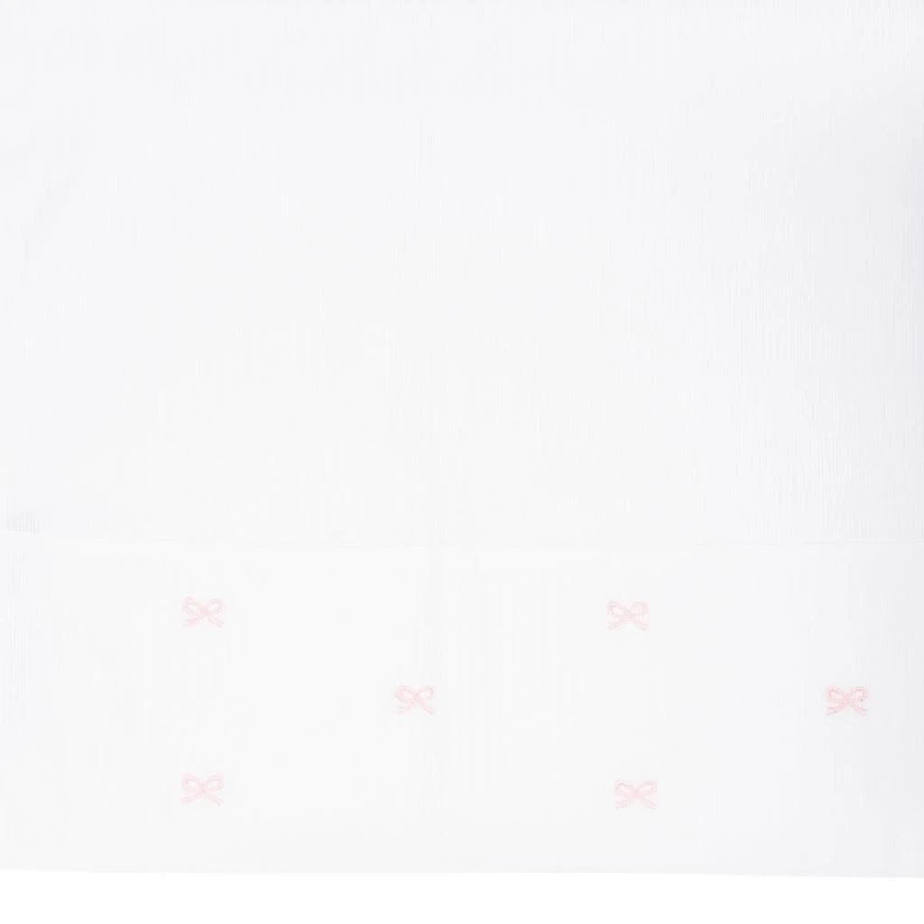 Little Bear White Set For Babygirl With Pink Bows 4