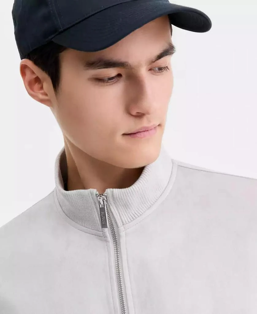 Alfani Men
s Faux-Suede Bomber Jacket, Macy
s Exclusive 2