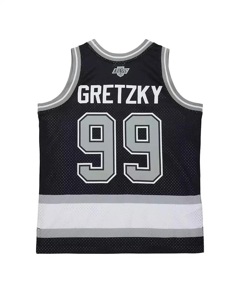Mitchell 
Ness Men
s Wayne Gretzky Black Los Angeles Kings Maxed Out Fashion Basketball Jersey 3