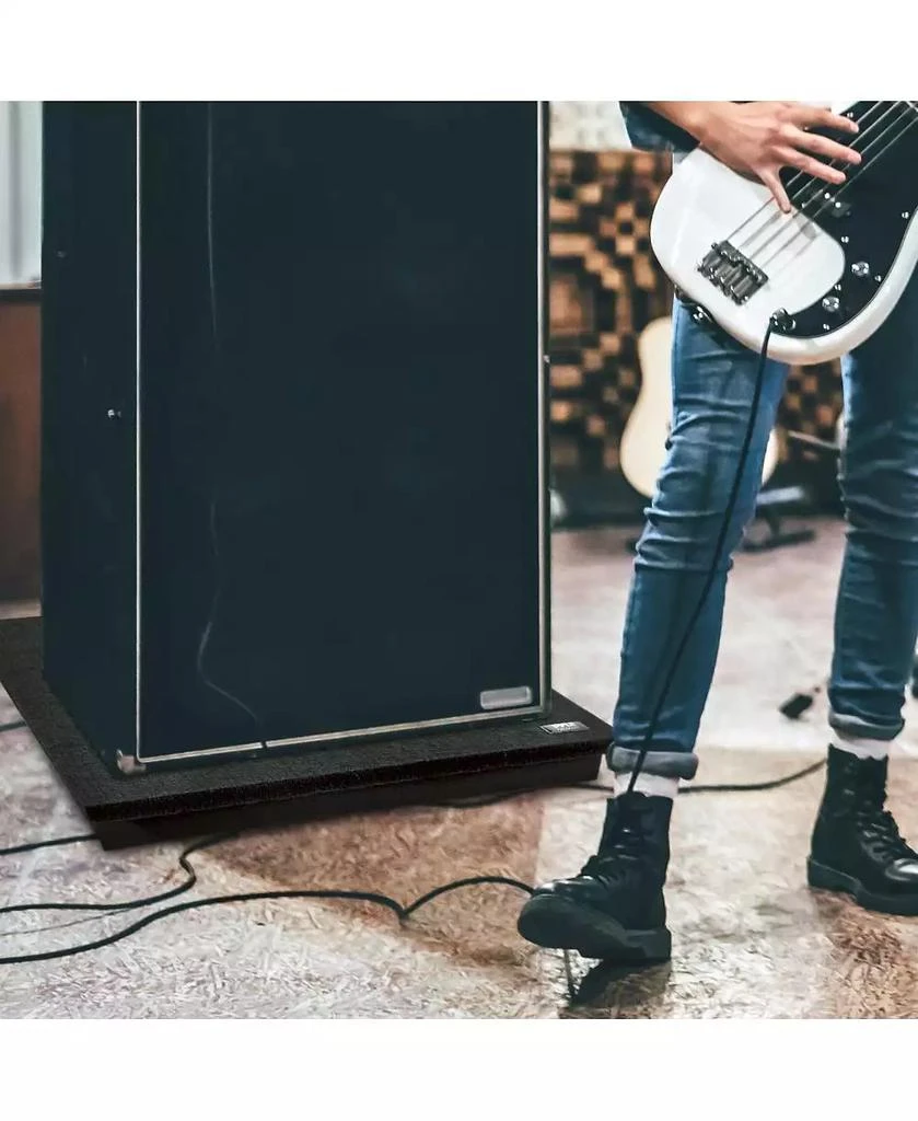 Pyle Stage
Studio PA Speaker Platform Base, Sound Isolation Absorbing, 22.5” x 17.8” for Speakers up to 110 lbs 5