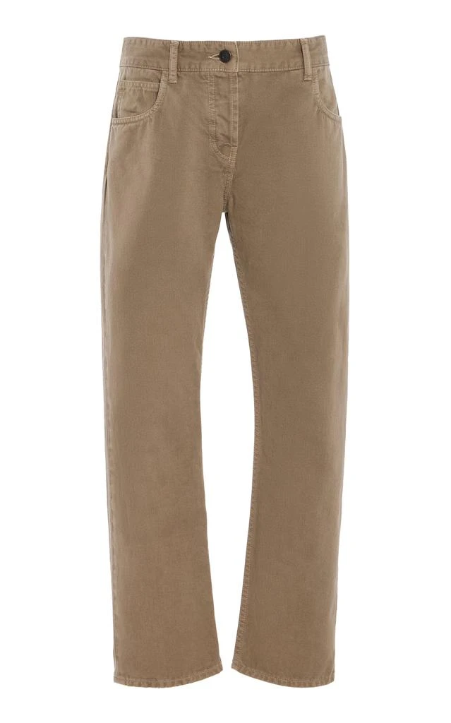 The Row The Row - Riaco Cropped Straight-Leg Jeans - Neutral - 26 - Moda Operandi 1