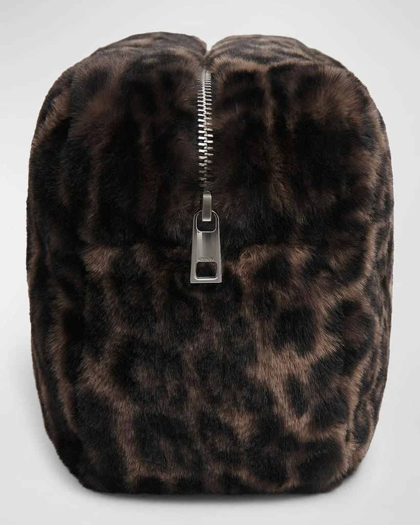 Apparis Noor Jumbo Leopard Faux Fur Pouch Bag 2
