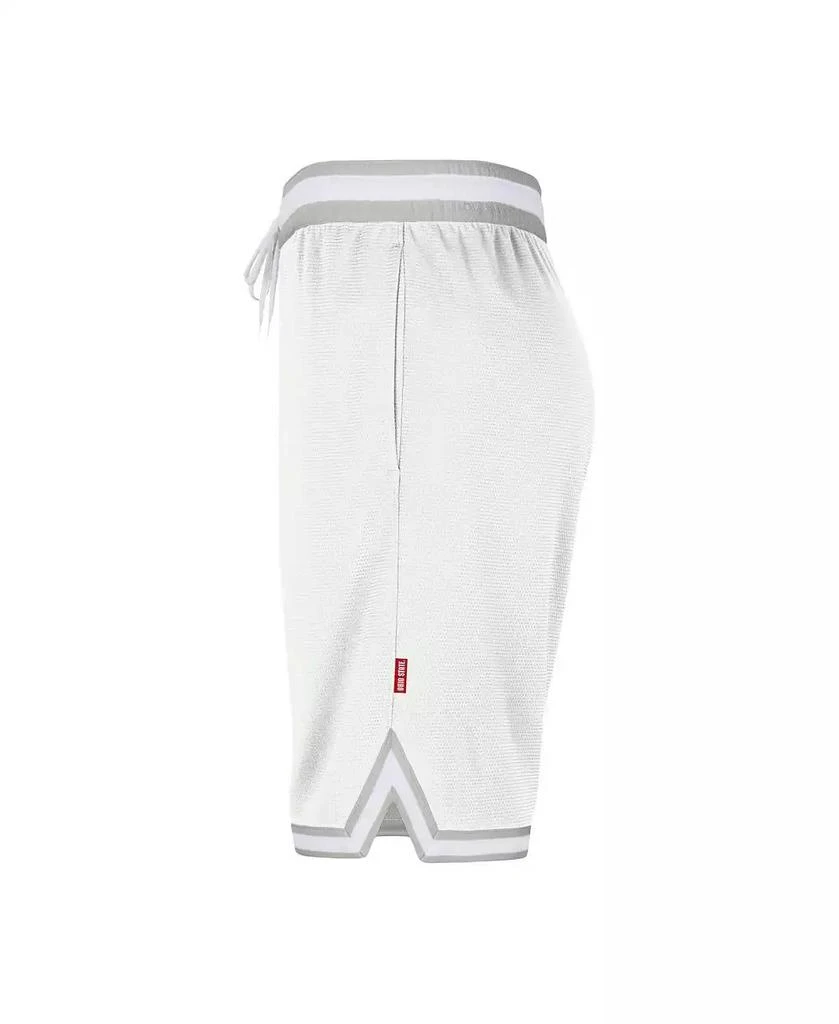 NIKE Men's White Ohio State Buckeyes DNA 3.0 Performance Shorts 4