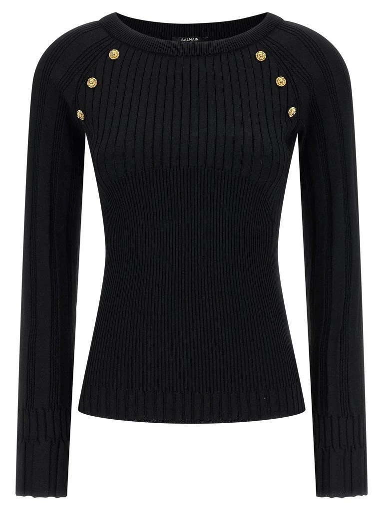 Balmain Balmain Buttons Knit Top 1