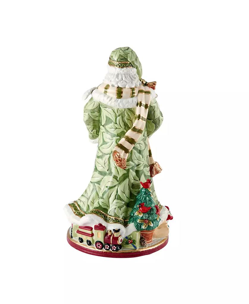 Fitz and Floyd Holiday Home Santa Figurine