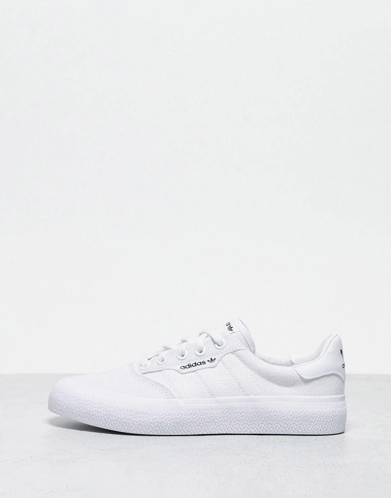 Adidas adidas Originals 3MC trainers in triple white 1