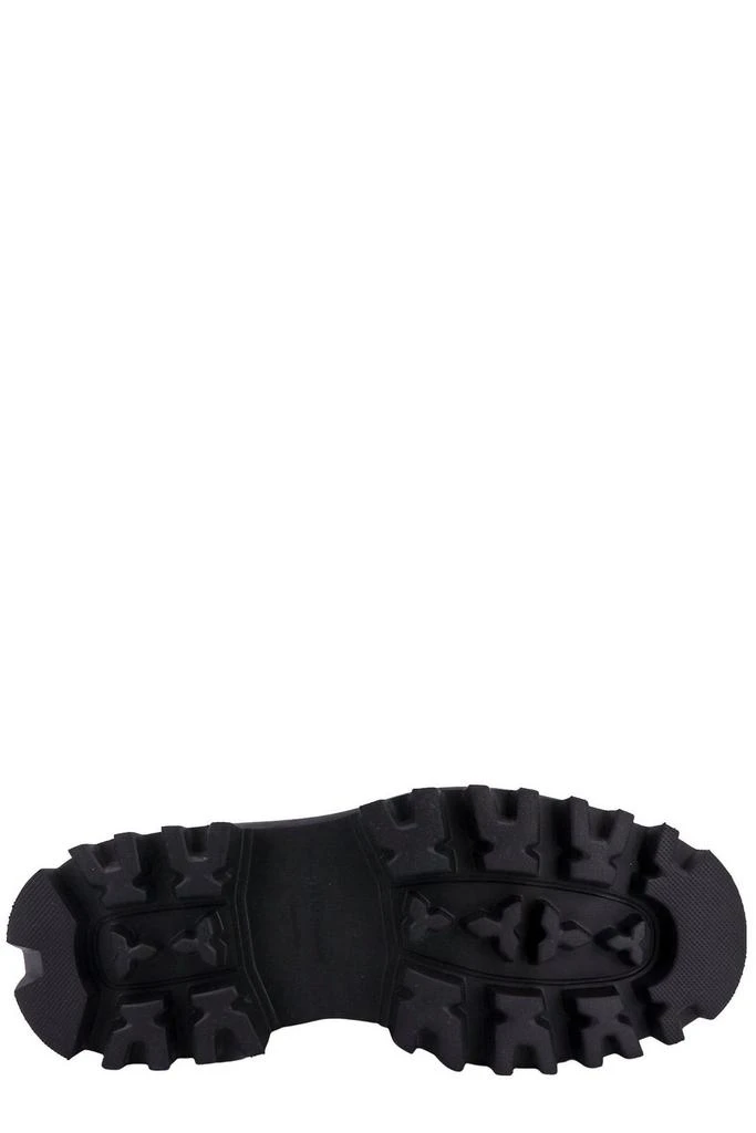 Salvatore Ferragamo Ferragamo Chunky-Sole Lace-Up Ankle Boots 4