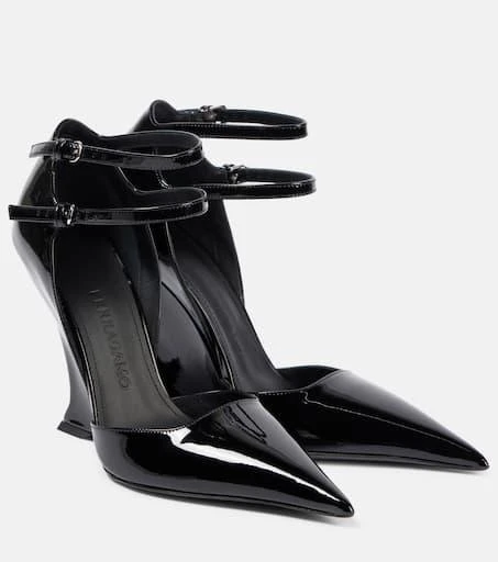 Salvatore Ferragamo Patent leather wedges 1
