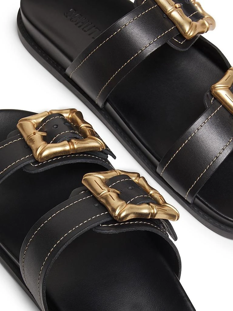 Schutz Enola Sporty Leather Sandals 6
