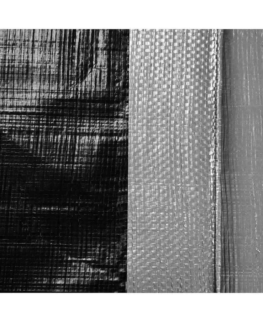 Yescom 10x12ft Heavy Duty Reinforced Poly Tarp 10-mil All Purpose Canopy Tent Cover Waterproof Tarpaulin 7