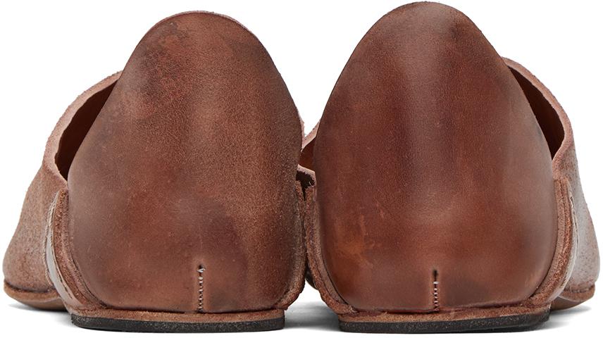 Boris Bidjan Saberi Brown 'Slipper 1' Slippers