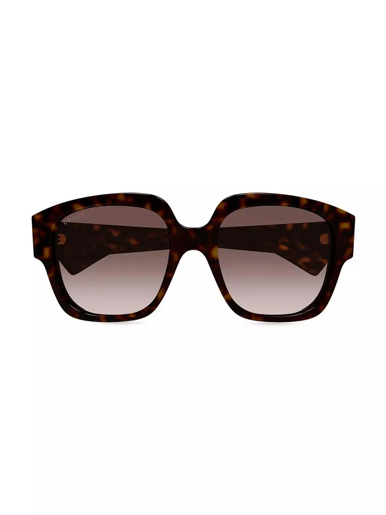 Gucci 55MM Square Sunglasses 1