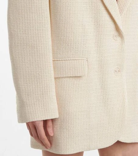 Magda Butrym Single-breasted cotton-blend blazer 5