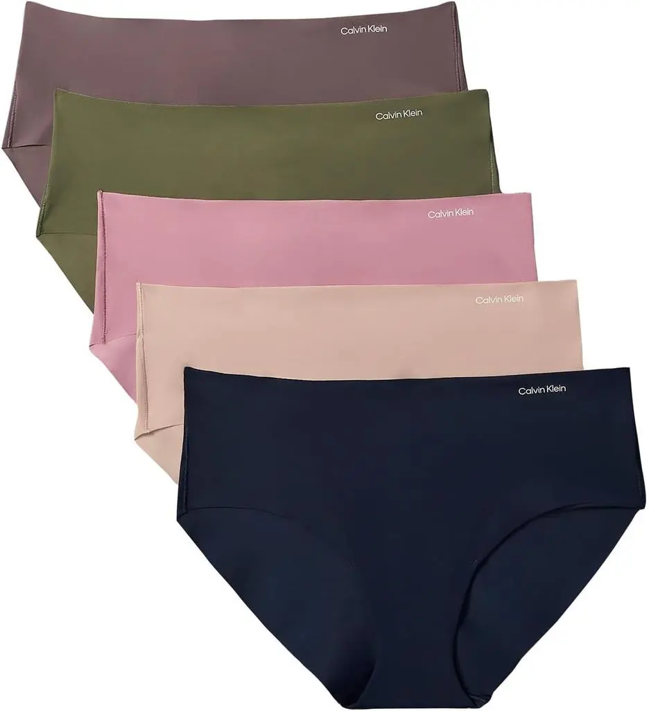 Calvin Klein Calvin Klein womens Invisibles Seamless Hipster Panties, Multipack