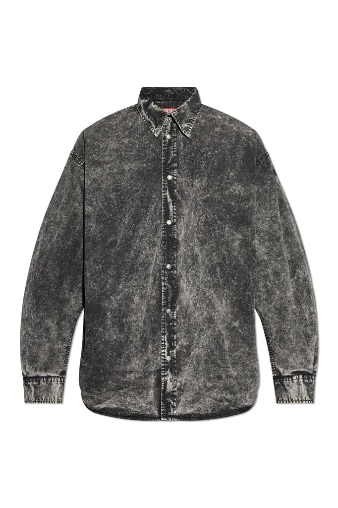 Diesel Diesel Double-Layered Oversized Shirt 1