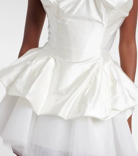 Vivienne Westwood Bridal Raven peplum satin corset 5