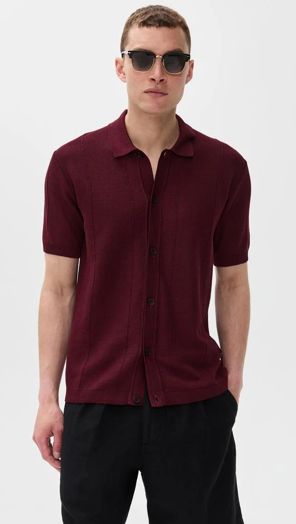 ORLEBAR BROWN Tiernan Knit Button Down Polo 6