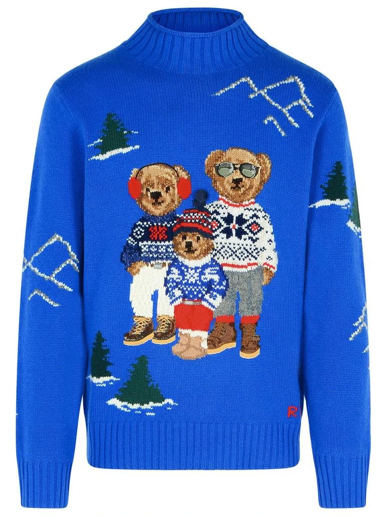 Ralph Lauren Polo Ralph Lauren Novelty Bear Family Mock Neck Jumper 1