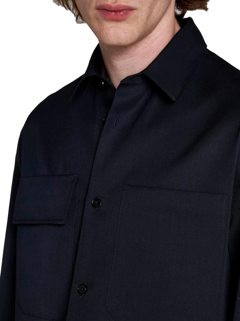 Jil Sander Jil Sander Long-Sleeved Buttoned Shirt 5