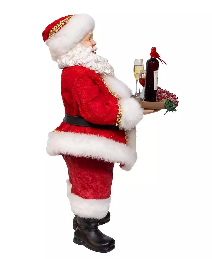 Kurt Adler 10.5" Fabriché Wine Santa 2
