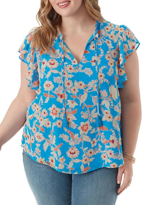Jessica Simpson Simpson Plus Size Lora Top 1