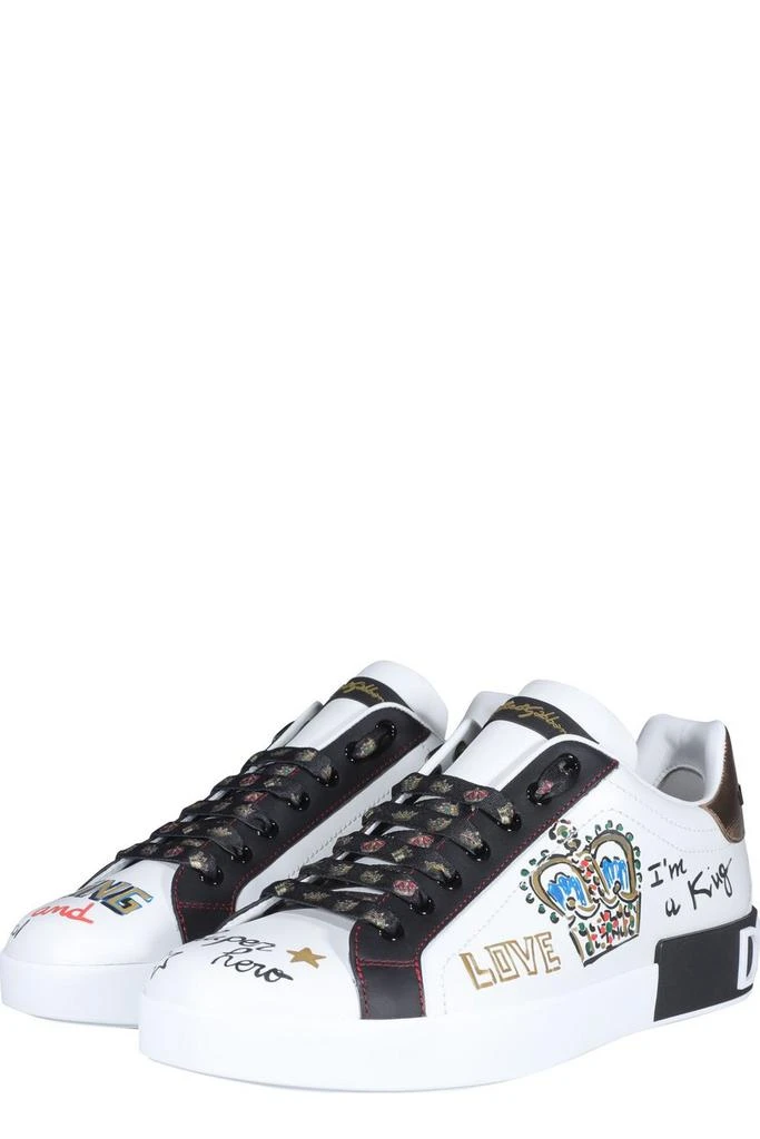 Dolce 
Gabbana Dolce 
Gabbana Portofino Printed Sneakers 5