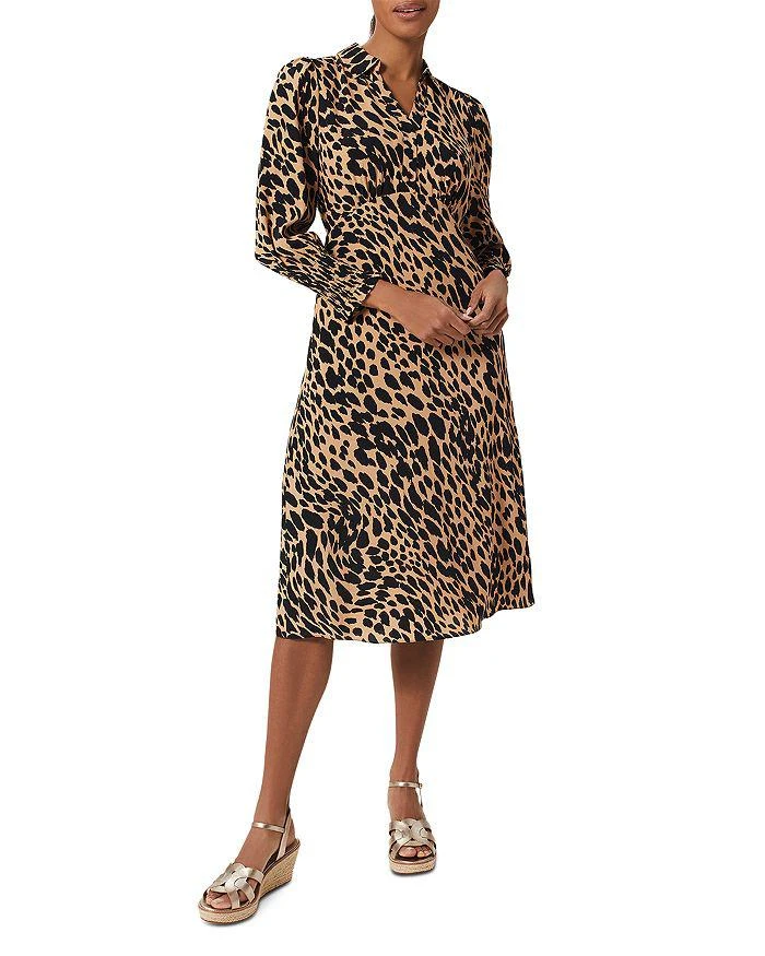 HOBBS LONDON Ariel Long Sleeve Midi Dress 4