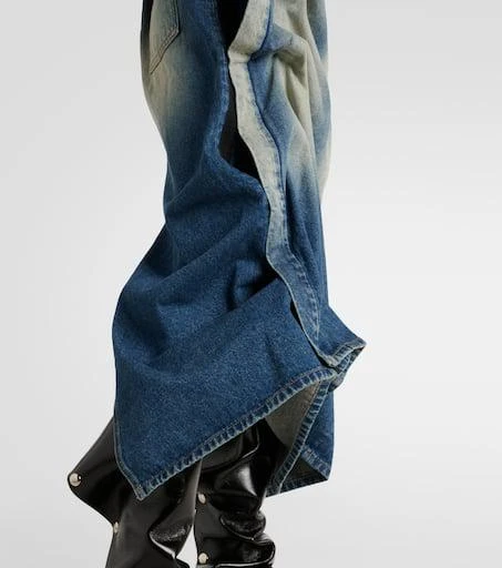 Y/Project Denim maxi skirt 5