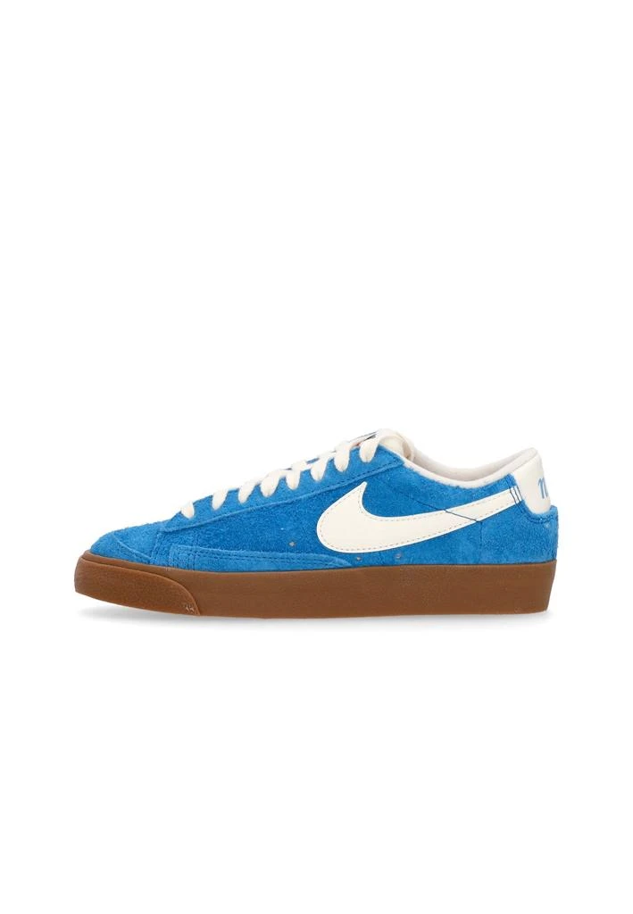 NIKE Women's Low Shoe W Blazer Low 77 Vintage Photo Blue/sail/gum Med Brown/black 1