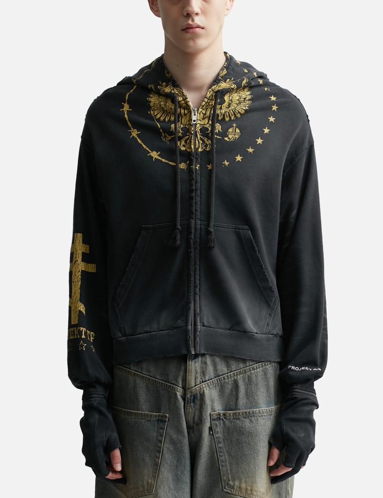 PROJECT G/R ZYGON ZIP HOODIE - Hoodies - Free Shipping - BeyondStyle