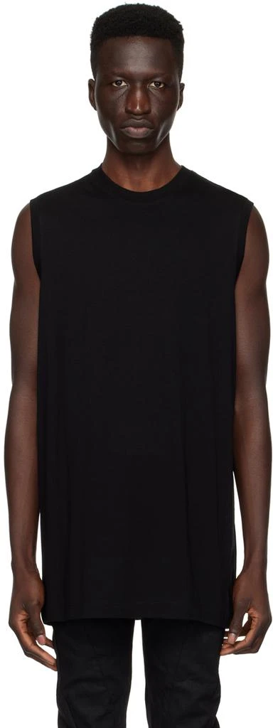 Julius Black Crewneck Tank Top 1
