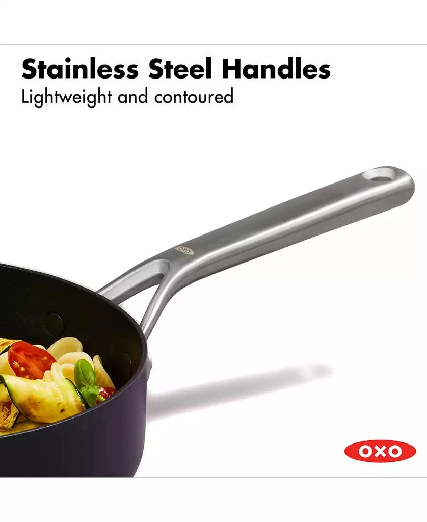 OXO Professional HA 5-Pc. Ceramic Nonstick Cookware Set 4