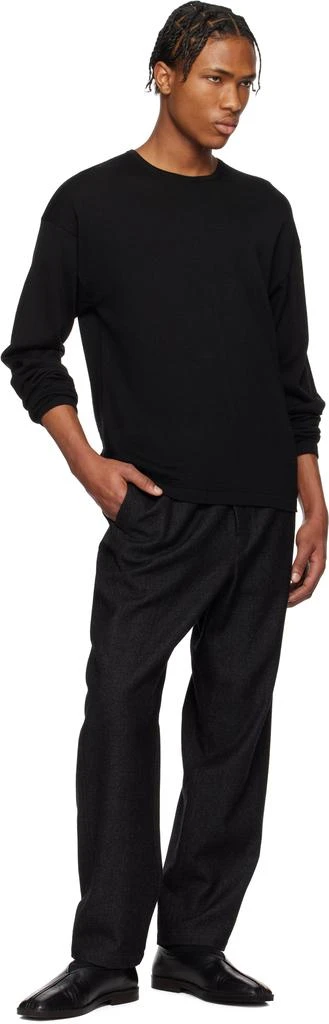 Lemaire Black Crew Neck Sweater 5