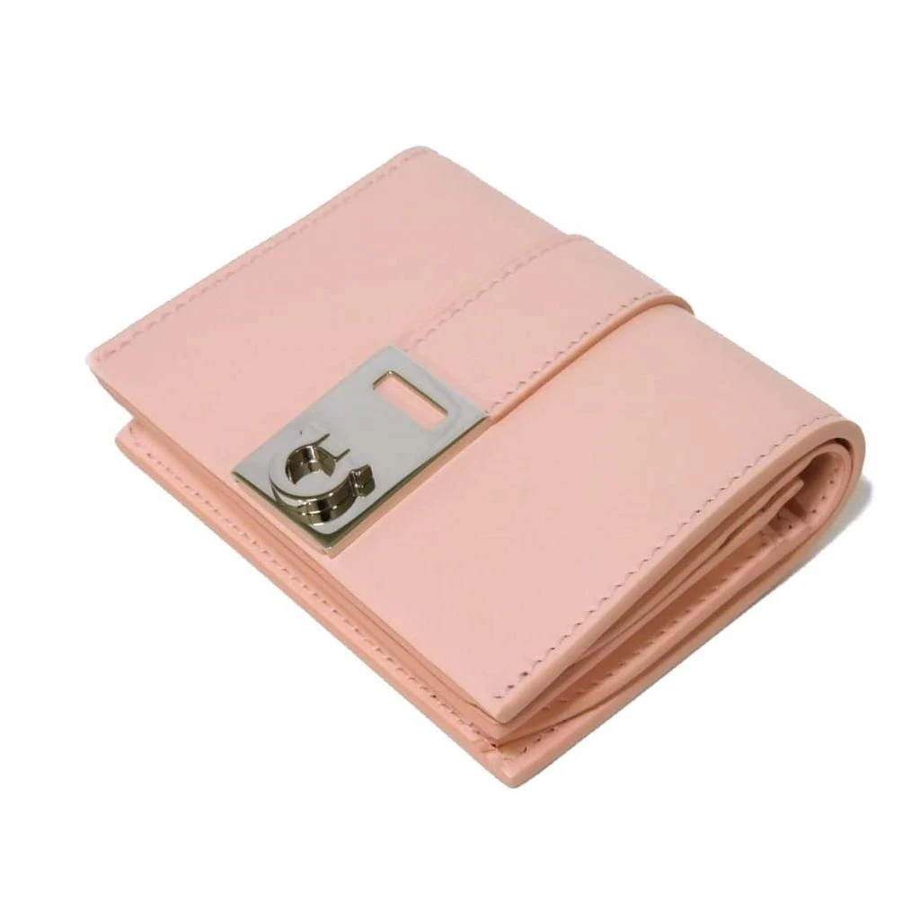 Salvatore Ferragamo Gancini Leather Wallet (Bi-Fold) (Pre-Owned) 4