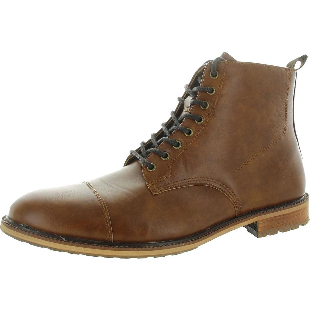 Stacy Adams Men's Porter Cap Toe Side Zip Boots - Shoes
